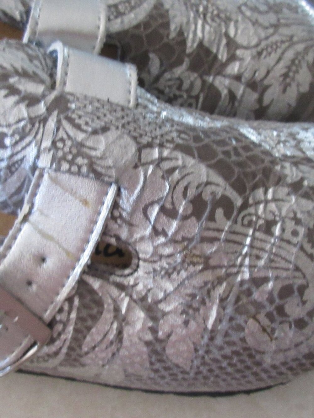 betula birkenstock Clog paisley metallic rare 41  10 read nwob